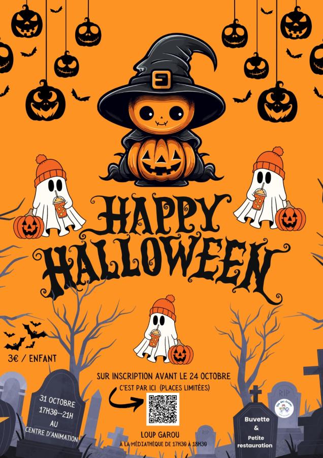 Inscriptions soirée Halloween