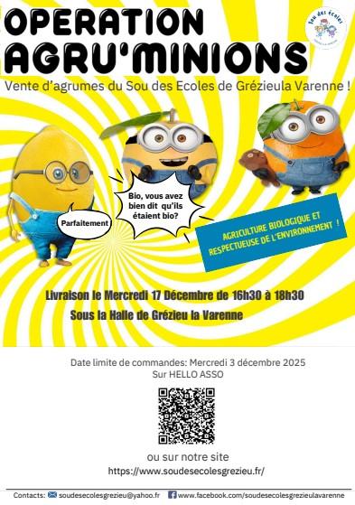 Vente d'agrumes Bio- Faites le plein de vitamines !