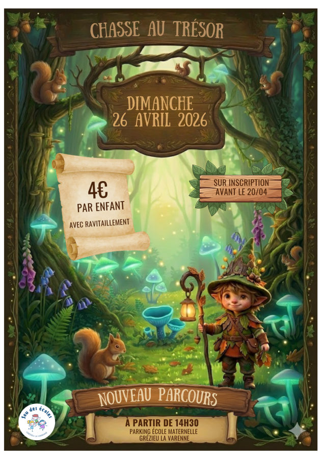 Chasse au trésor 2026- Nonus gardien des sous-bois