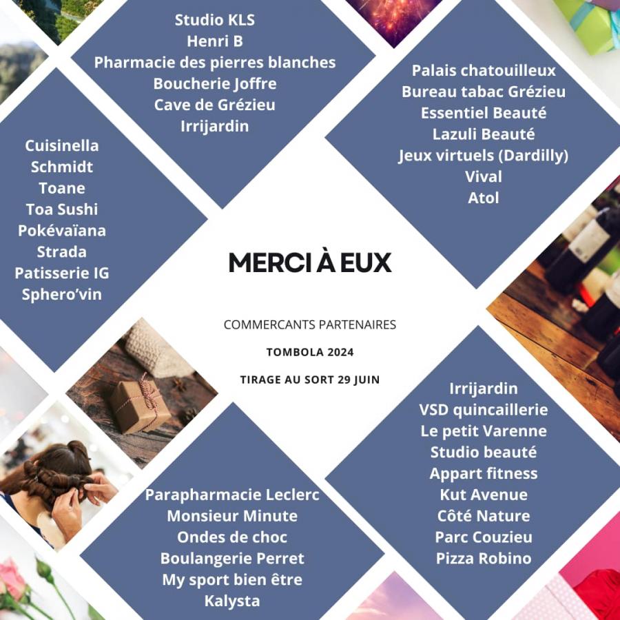 La tombola est en cours